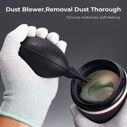 K&F Concept 3in1 DSLR Camera Cleaning Kit (Lens Dust Blower Cleaner + Cleaning Pen + Macro fiber Cleaning Cloth) K&F Concept 3in1 DSLR Camera Cleaning Kit (Lens Dust Blower Cleaner + Cleaning Pen + Macro fiber Cleaning Cloth)