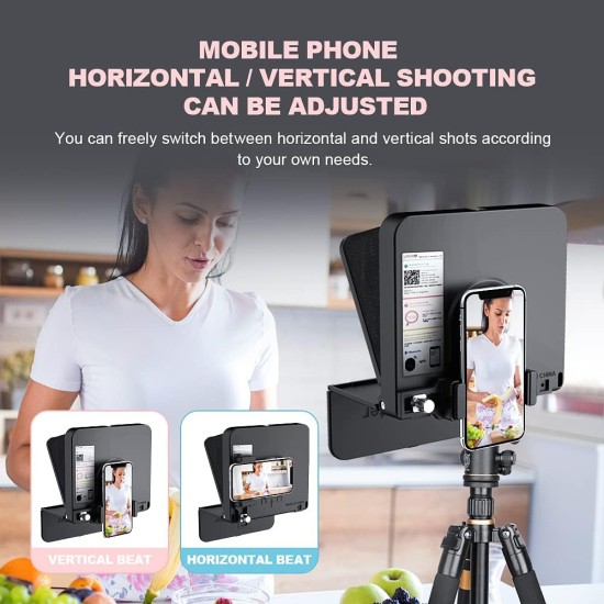 LENSGO TC7S Portable Teleprompter for Phones LENSGO TC7S Portable Teleprompter for Phones