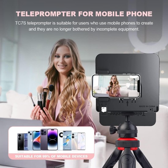 LENSGO TC7S Portable Teleprompter for Phones LENSGO TC7S Portable Teleprompter for Phones