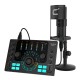 COMICA ADCaster C2 Podcasting/ Recording/ Streaming Multi-functional Audio Interface