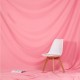 Soft Cotton Background Rose Pink - 3m by 6m