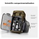 K&F Concept 30L Champagne Camera Backpack K&F Concept 30L Champagne Camera Backpack