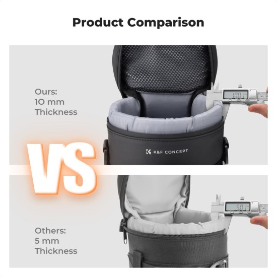 K&F Concept Camera Lens Pouch Case (Large)