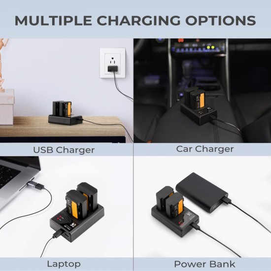 K&F Concept NP-FZ100 Dual Battery Charger K&F Concept NP-FZ100 Dual Battery Charger