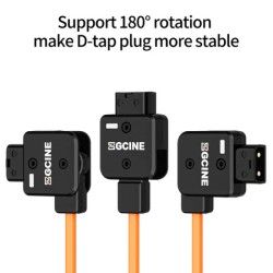 ZGCINE D-Tap to NPF for SONY Dummy Battery Cable (braided wire）