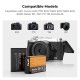 K&F Concept LP-E17 Battery Pack - 3 Batteries + Tripple Charger K&F Concept LP-E17 Battery Pack - 3 Batteries + Tripple Charger