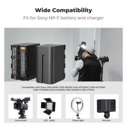 K&F Concept NP-F970 Battery 2 Pack with Dual Slot Charger K&F Concept NP-F970 Battery 2 Pack with Dual Slot Charger