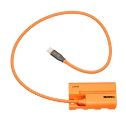 ZGCINE USB-C PD to NPF Dummy Battery Cable (braided wire) ZGCINE USB-C PD to NPF Dummy Battery Cable (braided wire)