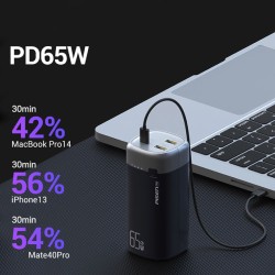 Pisen PRO Triple Port 20000 mAh (65W) PD Power Bank