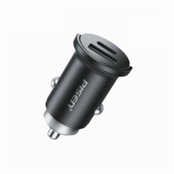 PISEN Quick Mini Car Charger USB-C+USB-A 20W (TP-C77)