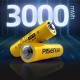 PISEN AA 1.5V 3000mWh Pack - New generation Super Battery