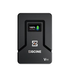ZGCINE ZG-V99 V-mount Battery 99WH 6800mAh Pocket Size with PD Fast Charging