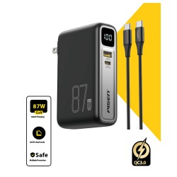 Pisen 87W Built-in Foldable Plug Fast Charging 10000mAh Power Bank Pisen 87W Built-in Foldable Plug Fast Charging 10000mAh Power Bank