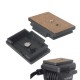 Quick Release Plate for Yunteng VCT 880 & Kingjoy VT-1500