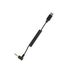 COMICA CVM-D-UC II 3.5mm TRS to USB-C Audio Cable with ADC Chip