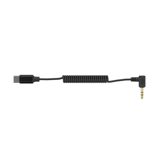 COMICA CVM-D-UC II 3.5mm TRS to USB-C Audio Cable with ADC Chip