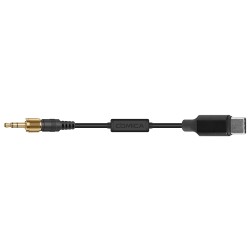 COMICA CVM-DL-SPX(UC) Lock Plate 3.5mm TRS to USB-C Audio Cable with ADC Chip