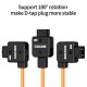 ZGCINE D-Tap to DC Coiled Power Cable 