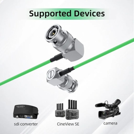 Accsoon SDI Cable (Green) Accsoon SDI Cable (Green)