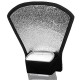 Dual Side Reflector for Speed Light Flashes - White - Silver