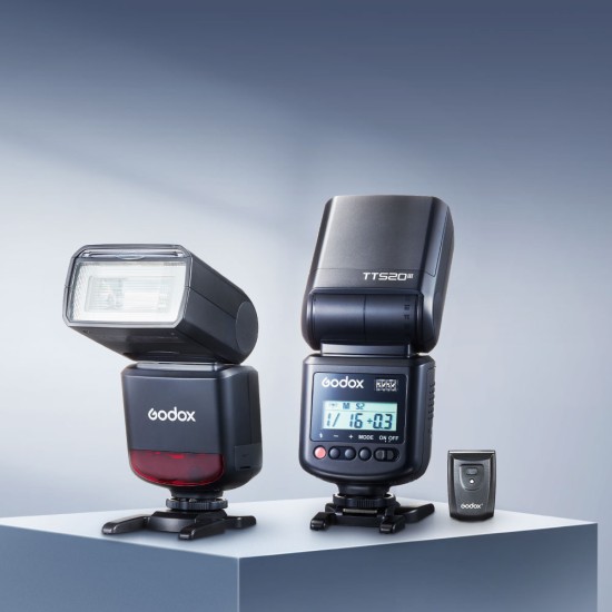 GODOX TT520III Camera Flash Speedlite - Wireless 433MHz GN33 Camera Flash (TT520II Upgraded) GODOX TT520III Camera Flash Speedlite - Wireless 433MHz GN33 Camera Flash (TT520II Upgraded)