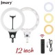 Jmary 12 Inch Selfie Ring Light With Remote + Stand - FM-12R