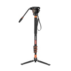 Cayer Aluminum Video Monopod with H6 Fluid Head FP3DV4 Cayer Aluminum Video Monopod with H6 Fluid Head FP3DV4
