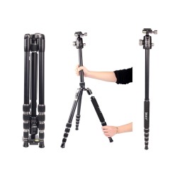 Jmary Professional Tripod and Monopod - KT255+NB36 (8Kg) Jmary Professional Tripod and Monopod - KT255+NB36 (8Kg)