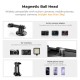 K&F Concept Magnetic Camera Mount Base with Ball Head