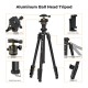 K&F Concept K234A3 Magnesium Travel Tripod with BH-36 Ball Head