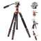 K&F Concept Carbon Fiber Camera Tripod with Hydraulic Head